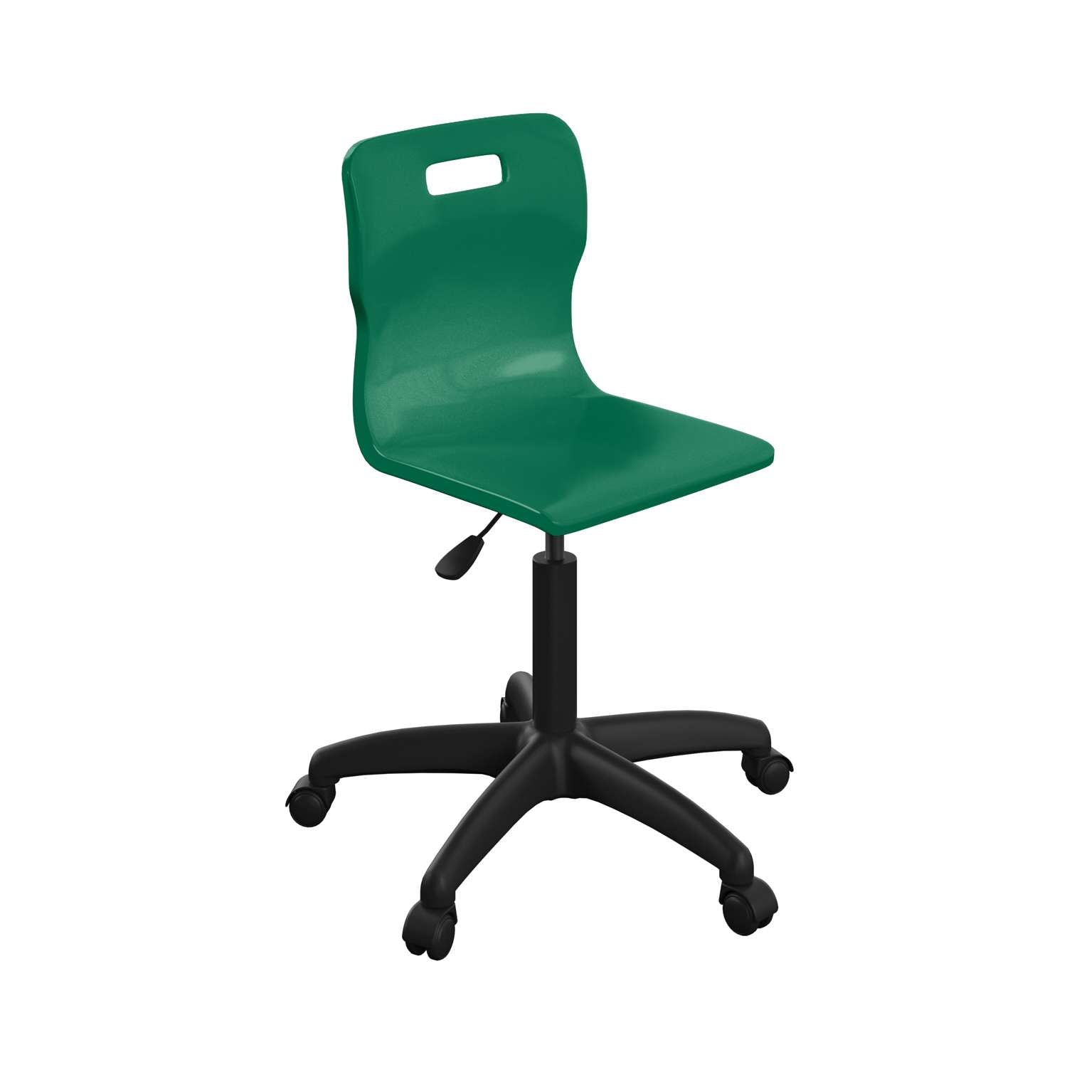 Titan Swivel Senior Chair with Plastic Base and Castors