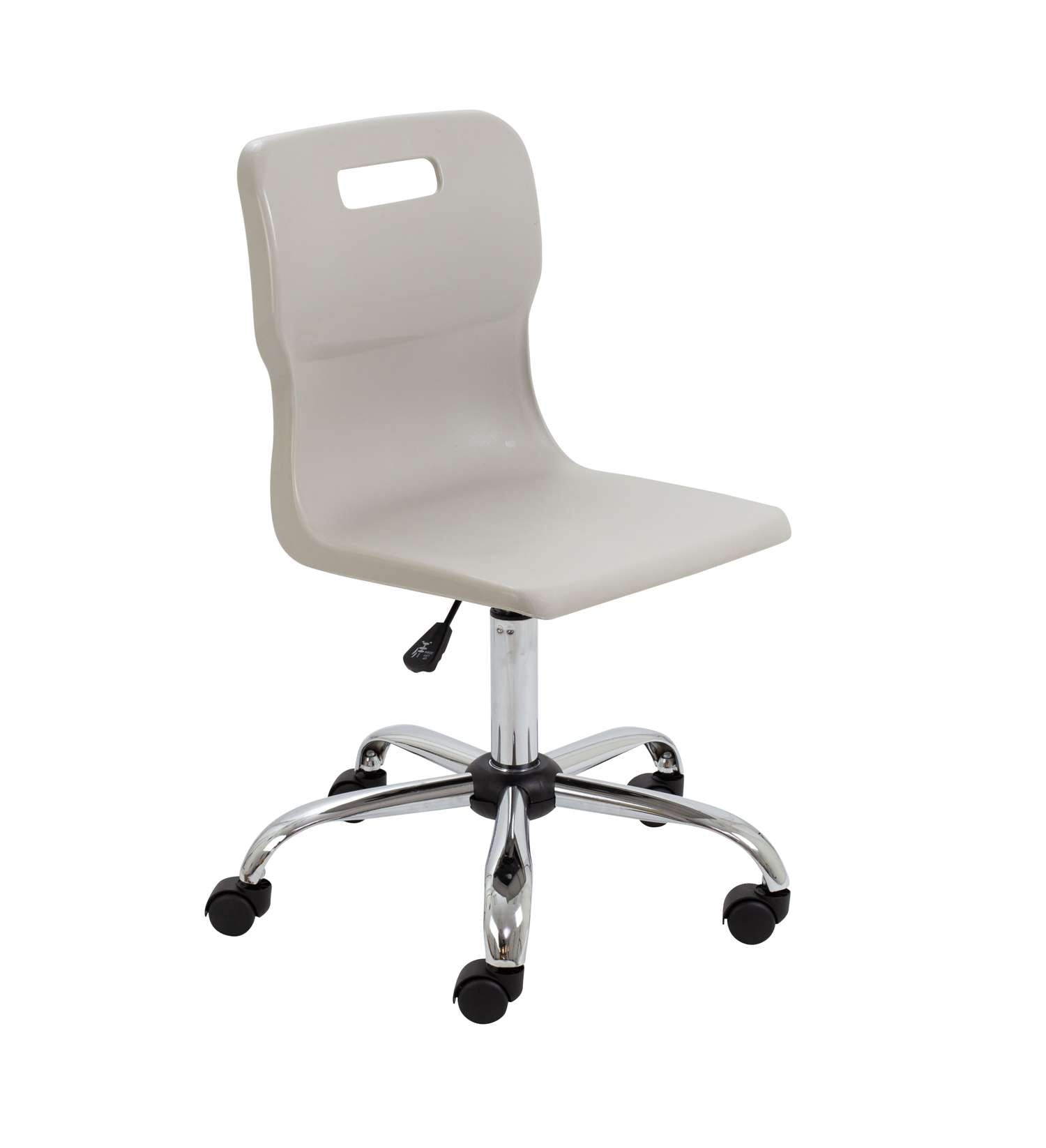 Titan Swivel Senior Chair with Chrome Base and Castors