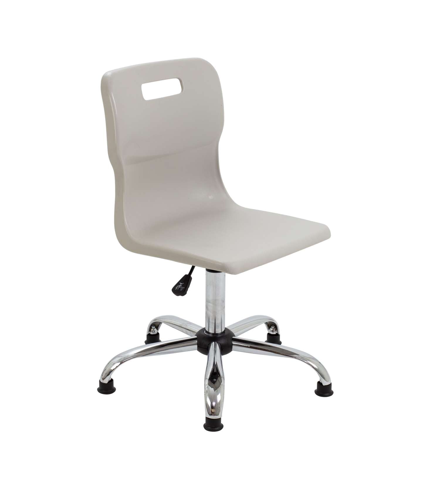 Titan Swivel Senior Chair with Chrome Base and Glides