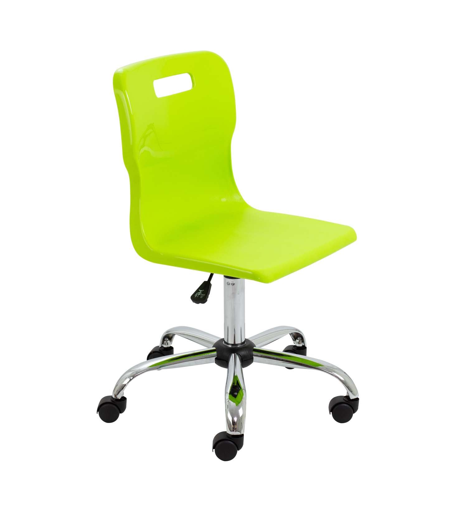 Titan Swivel Senior Chair with Chrome Base and Castors