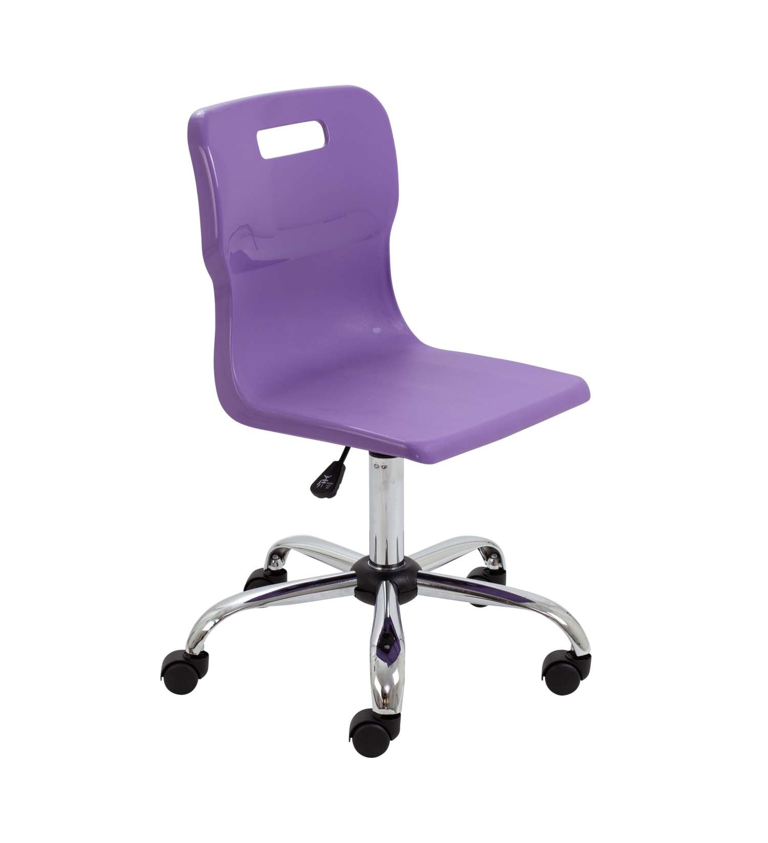 Titan Swivel Senior Chair with Chrome Base and Castors