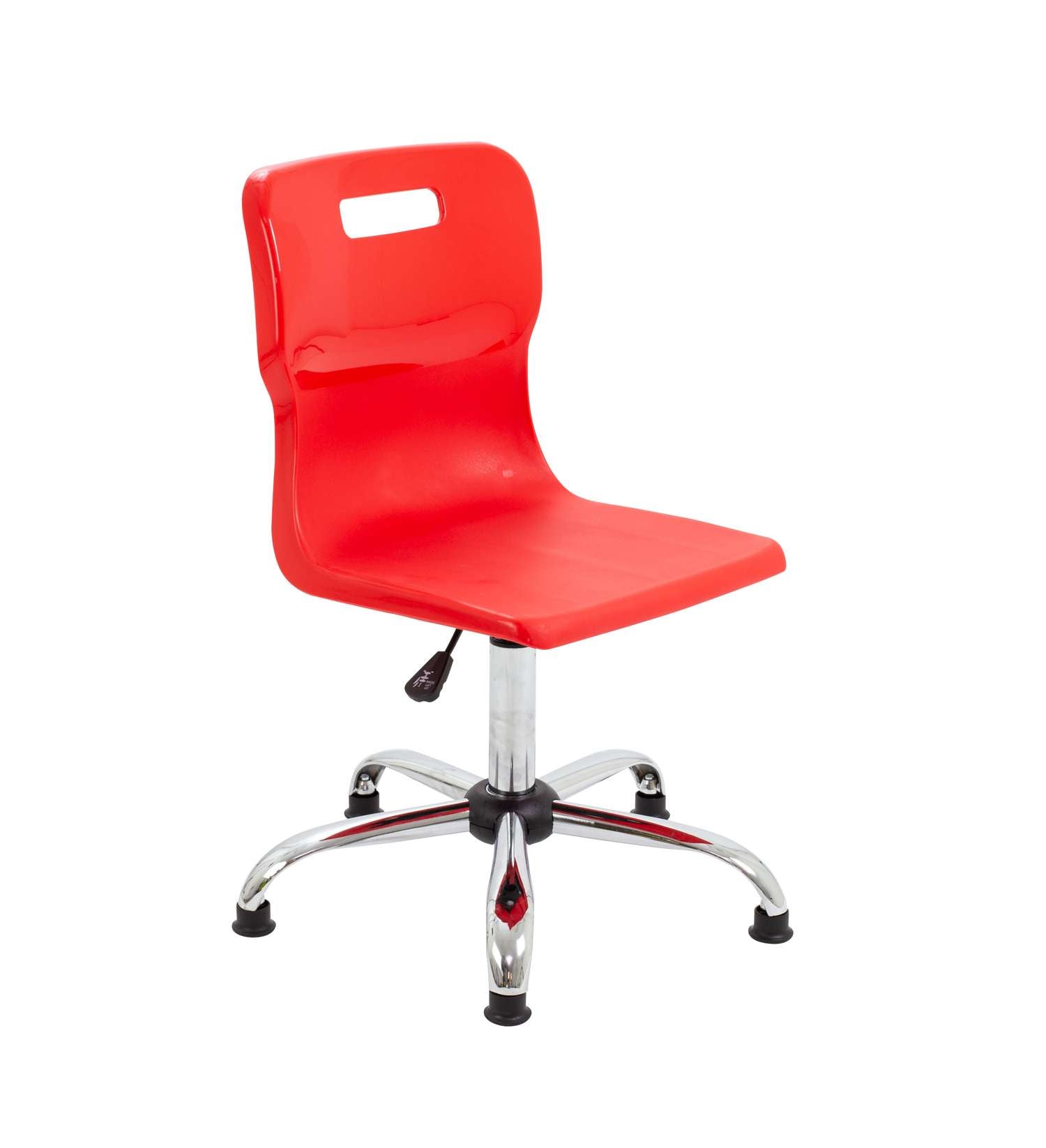 Titan Swivel Senior Chair with Chrome Base and Glides