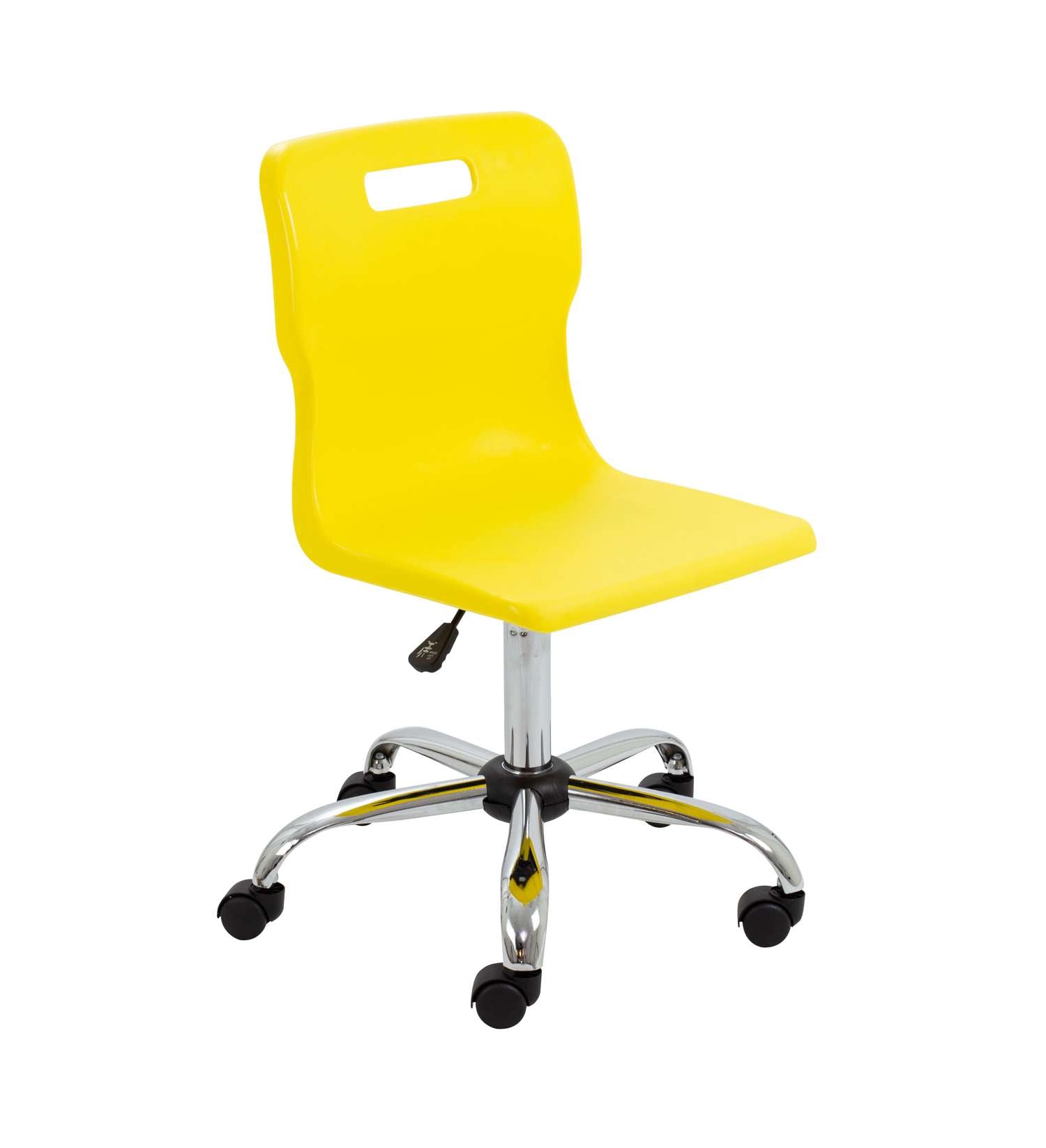 Titan Swivel Senior Chair with Chrome Base and Castors