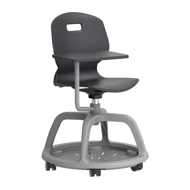 Arc Community Swivel Chair With Arm Tablet