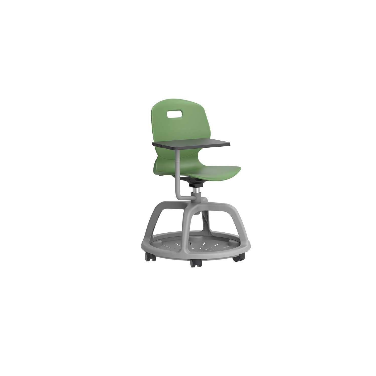 Arc Community Swivel Chair With Arm Tablet