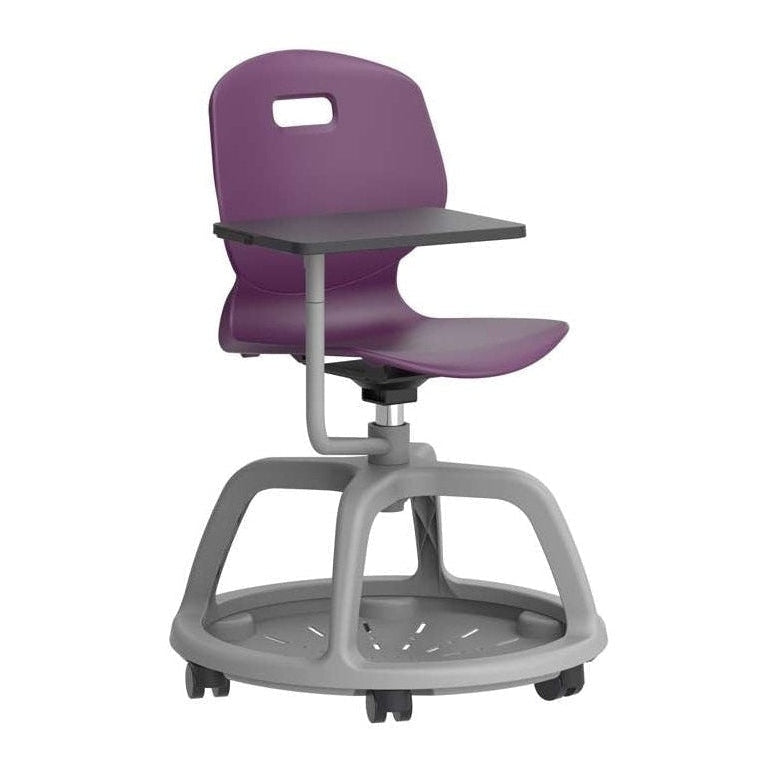 Arc Community Swivel Chair With Arm Tablet