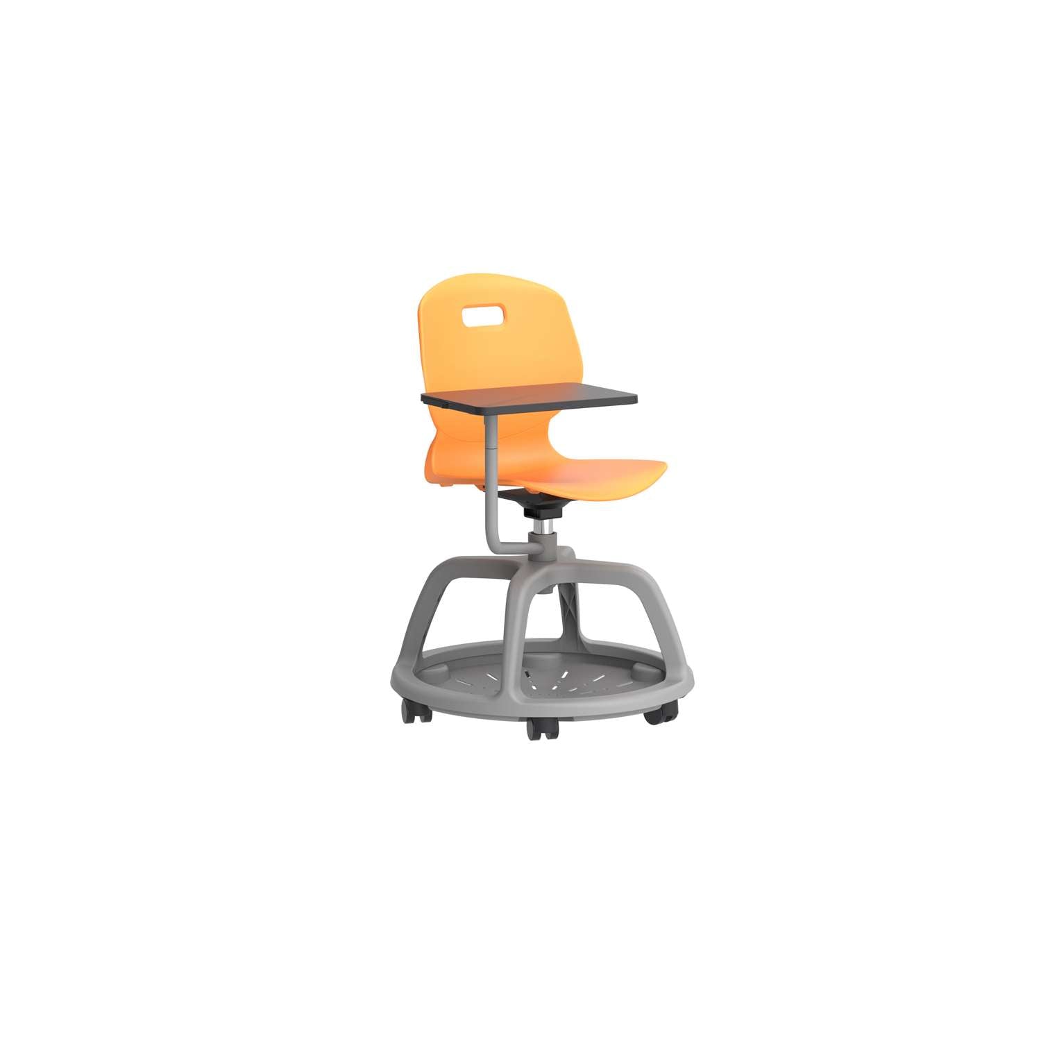 Arc Community Swivel Chair With Arm Tablet