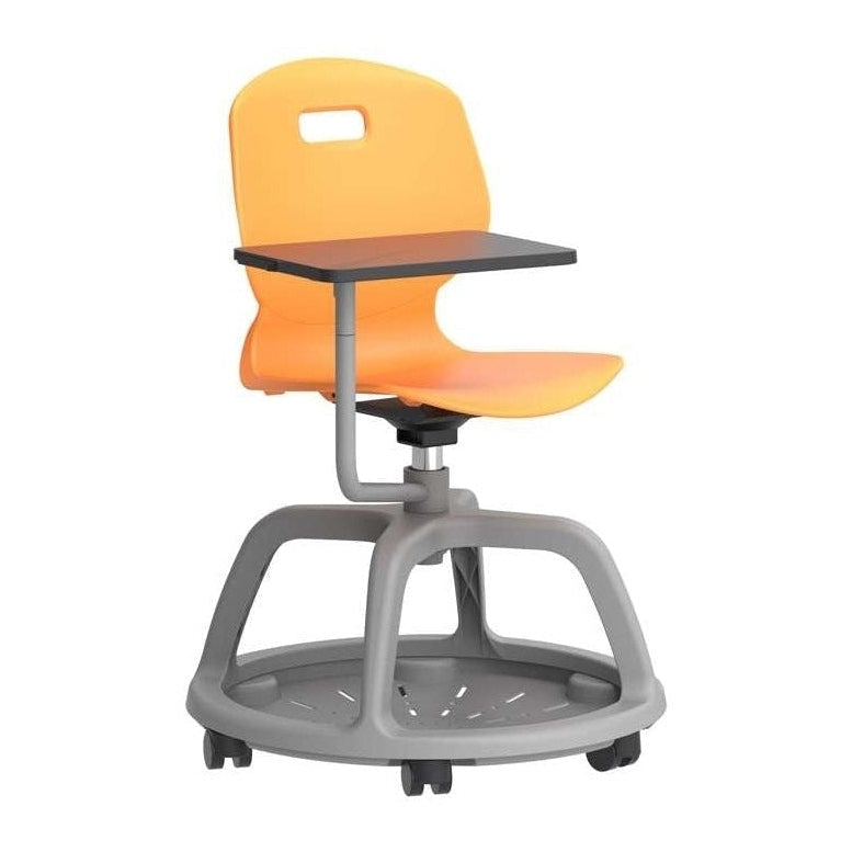 Arc Community Swivel Chair With Arm Tablet