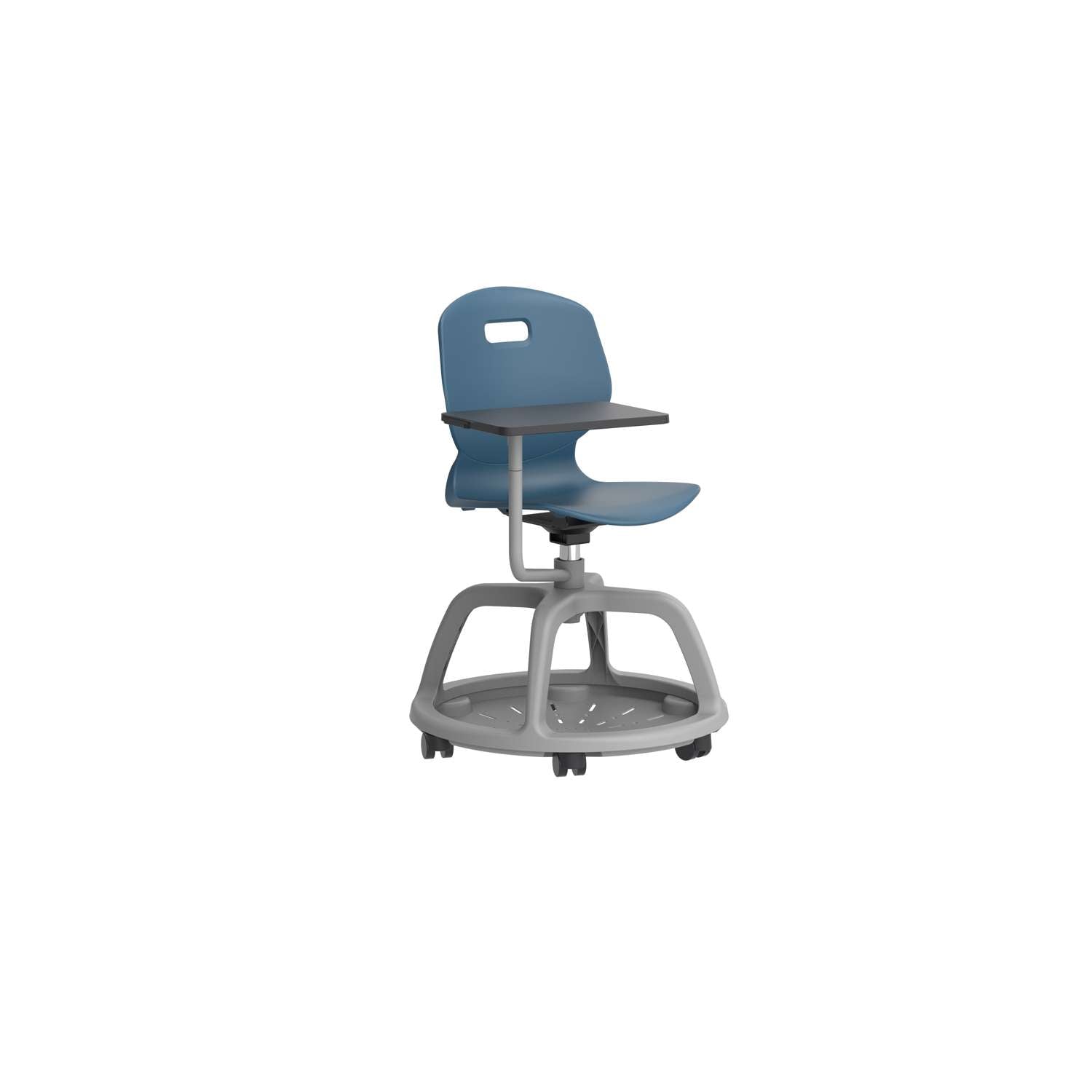 Arc Community Swivel Chair With Arm Tablet