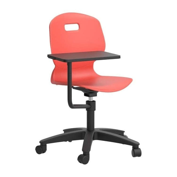 Arc Swivel Chair With Arm Tablet