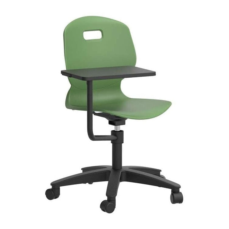 Arc Swivel Chair With Arm Tablet