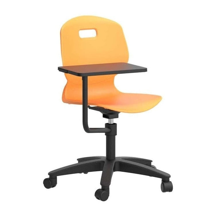 Arc Swivel Chair With Arm Tablet