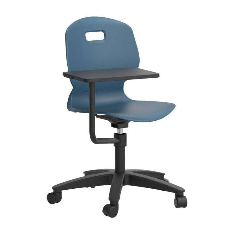 Arc Swivel Tilt Chair with Arm Tablet