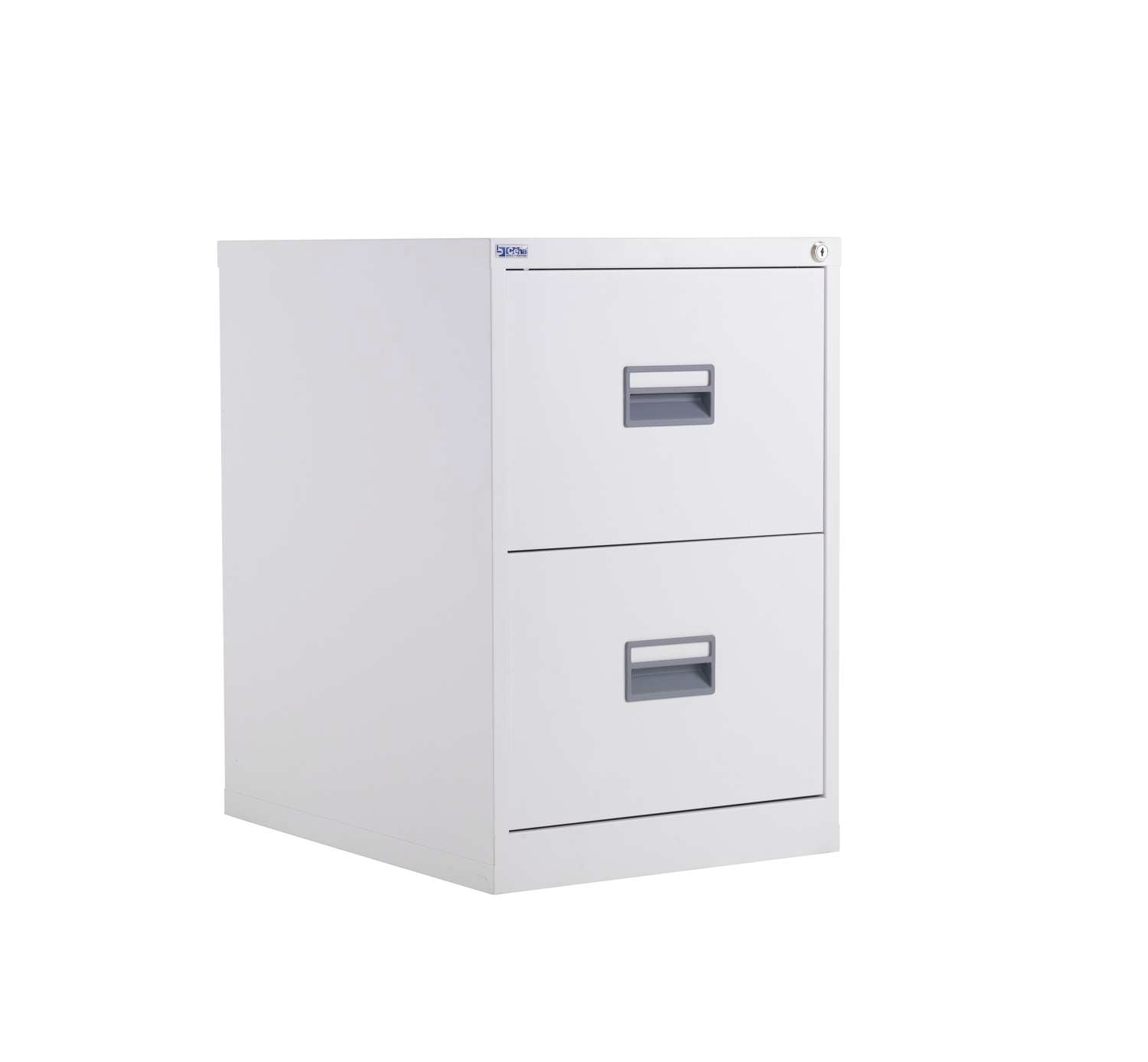 TC Steel 2 Drawer Filing Cabinet