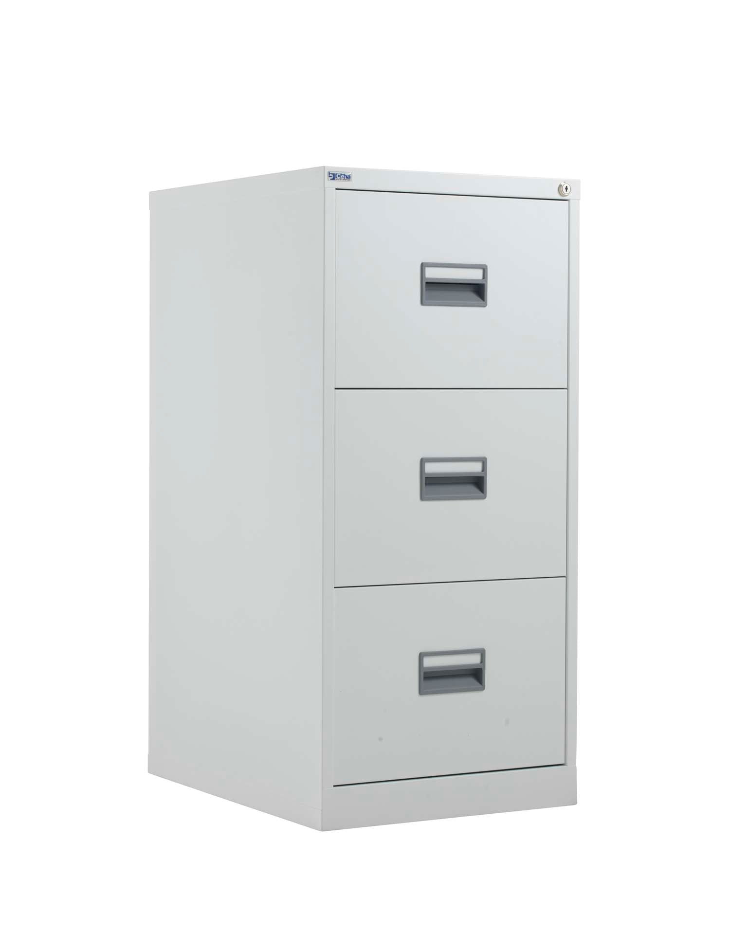 TC Steel 3 Drawer Filing Cabinet