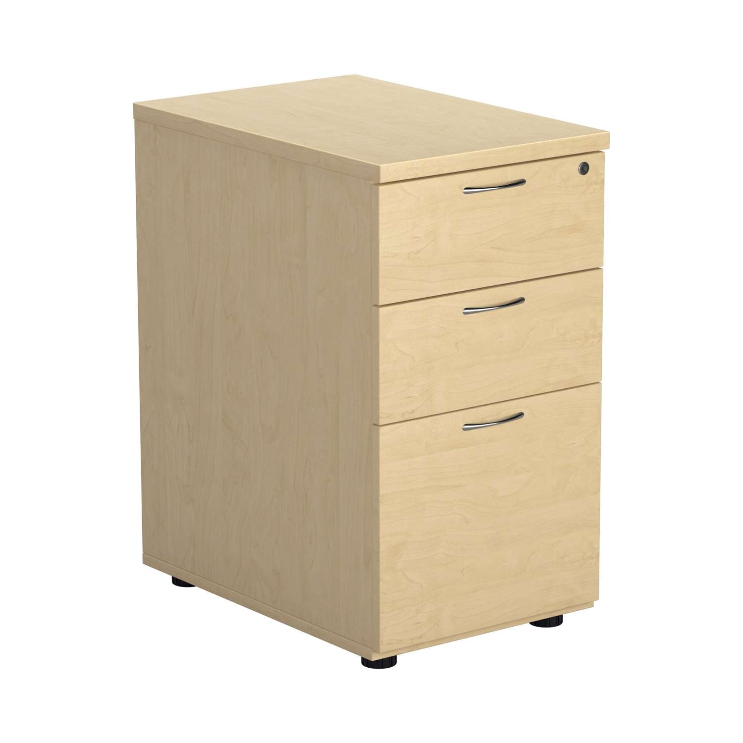 Essentials Desk High 3 Drawer Pedestal (FSC)