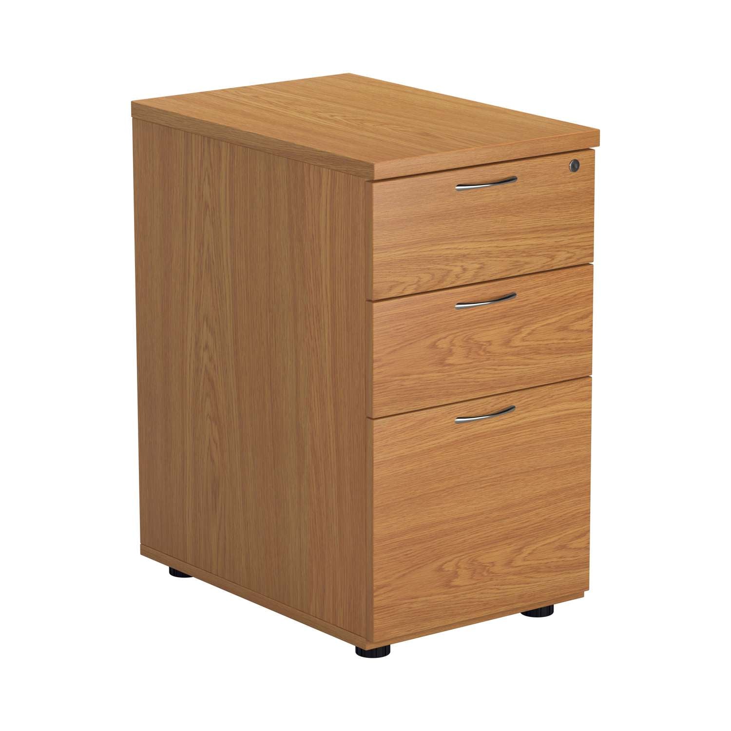 Essentials Desk High 3 Drawer Pedestal (FSC)