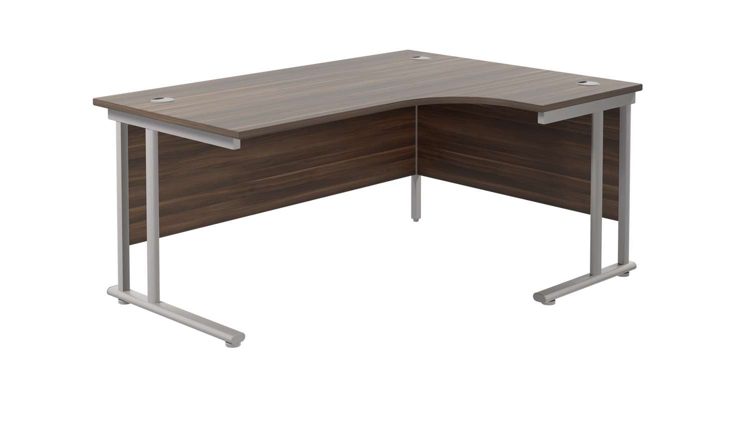 Twin Upright Right Hand Radial Desk (FSC)