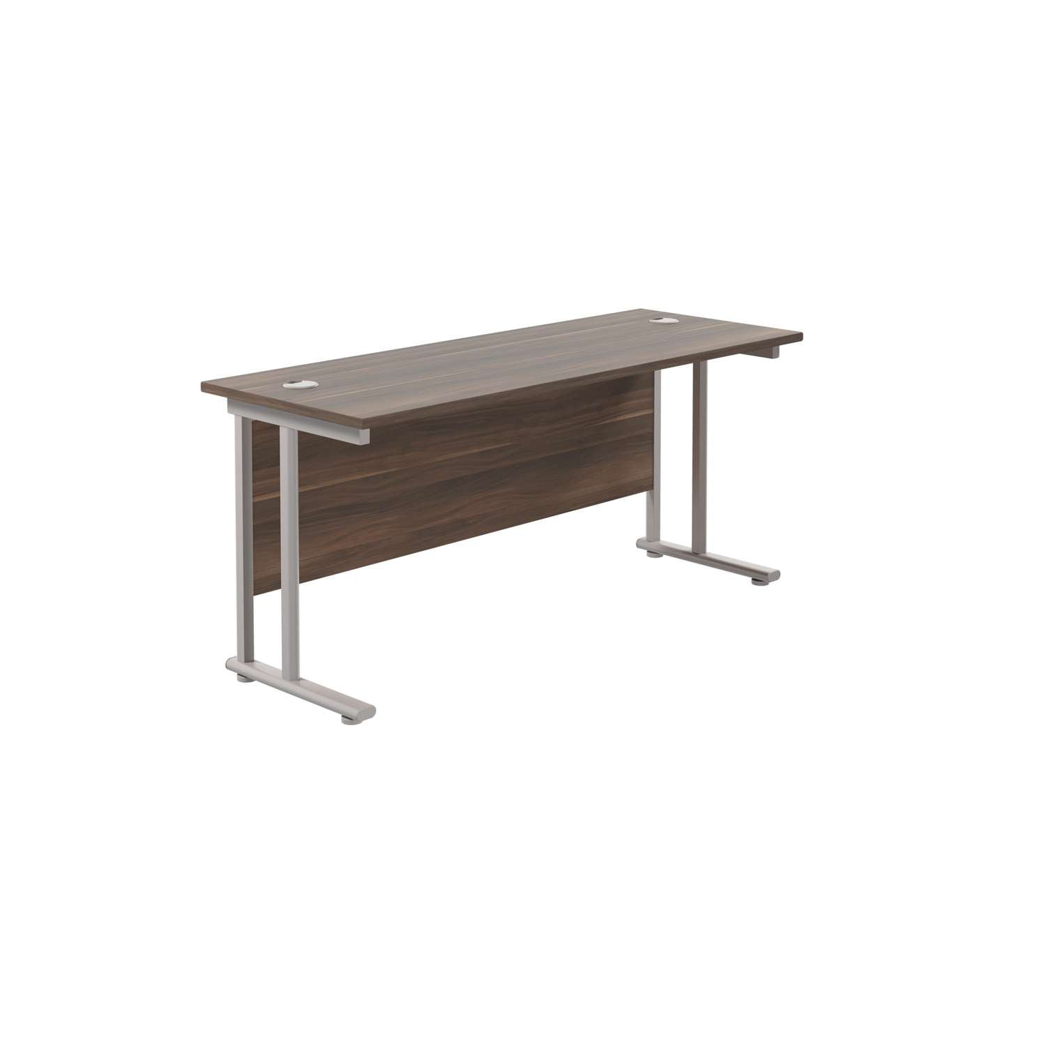 Twin Upright Rectangular Desk: 600mm Deep (FSC)