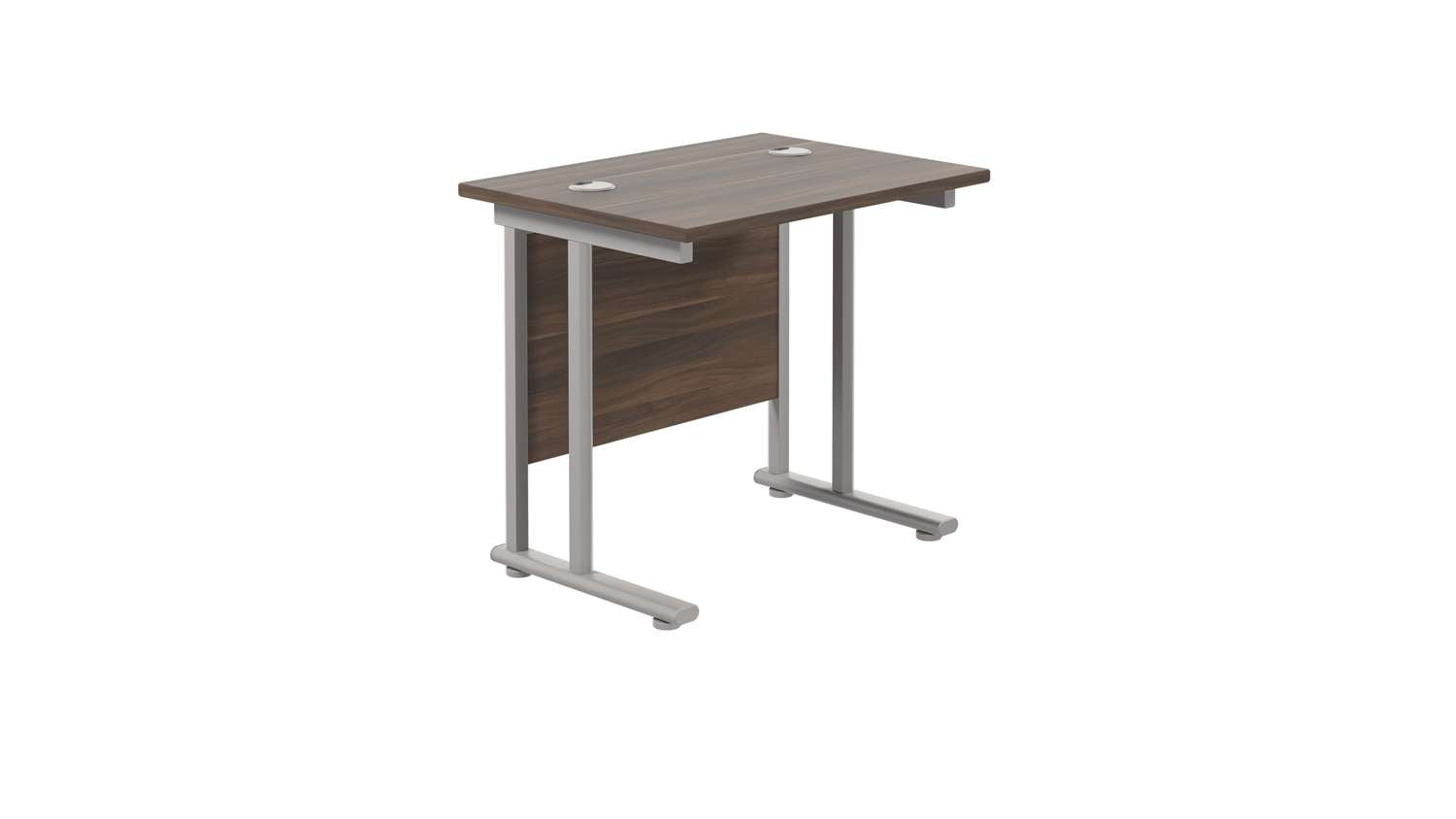 Twin Upright Rectangular Desk: 600mm Deep (FSC)