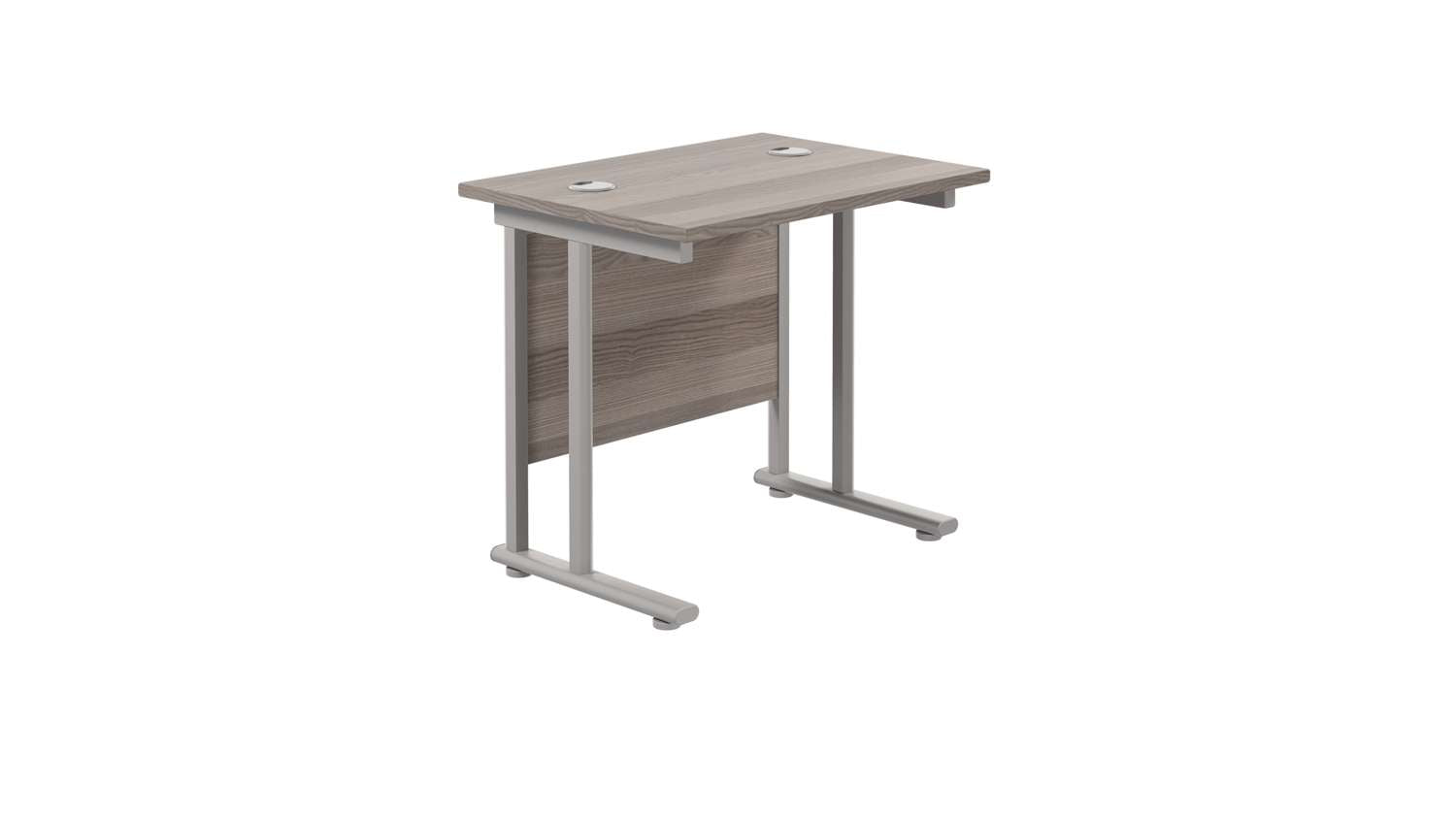 Twin Upright Rectangular Desk: 600mm Deep (FSC)