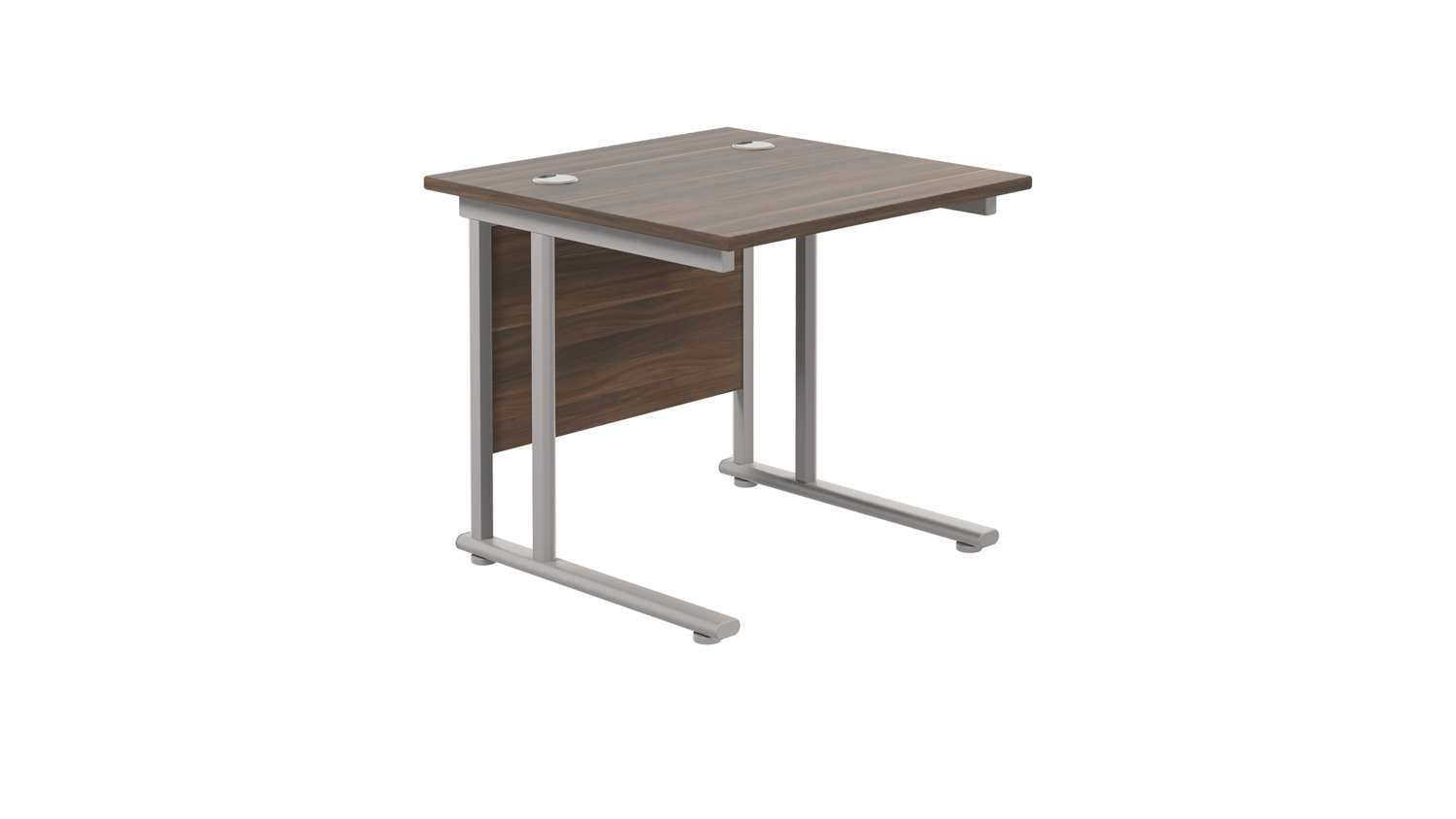 Twin Upright Rectangular Desk: 800mm Deep (FSC)