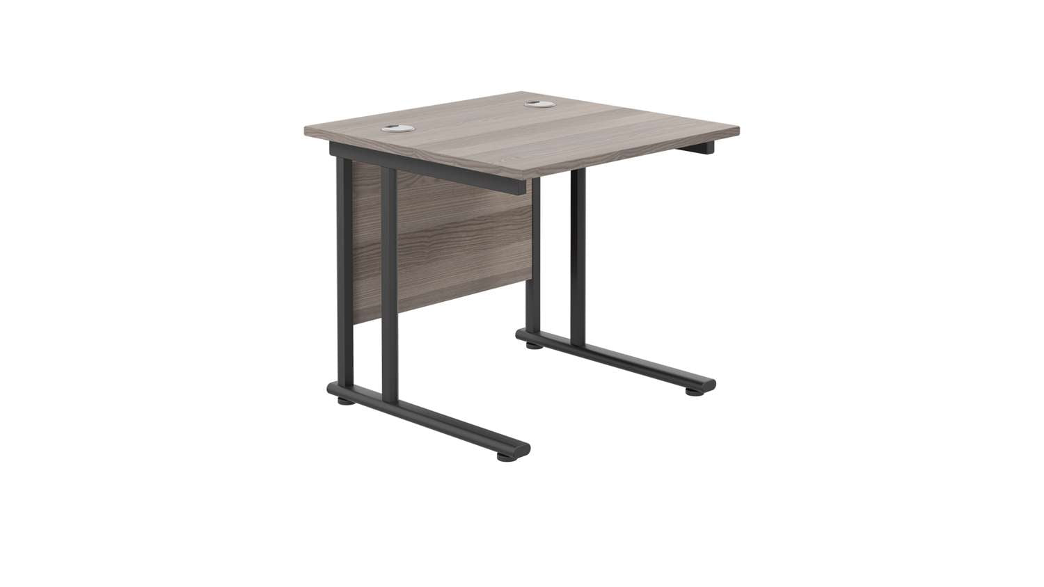 Twin Upright Rectangular Desk: 800mm Deep (FSC)