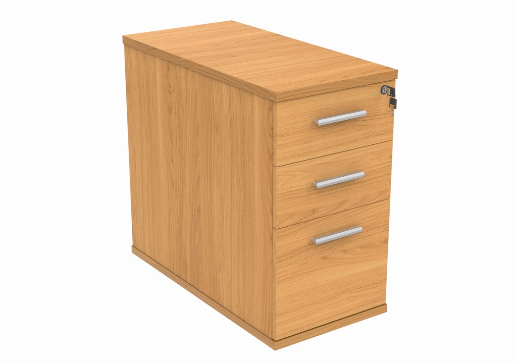 Desk High Office Storage Unit (FSC) | 800 Deep | Norwegian Beech