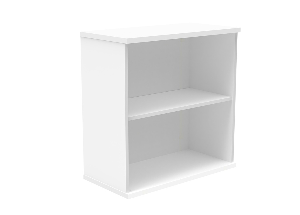 Bookcase (FSC) | 1 Shelf | 816 High | Arctic White